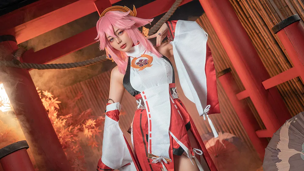 九言全部cos图片和九言coser照片,顺着cosplay微博找过去