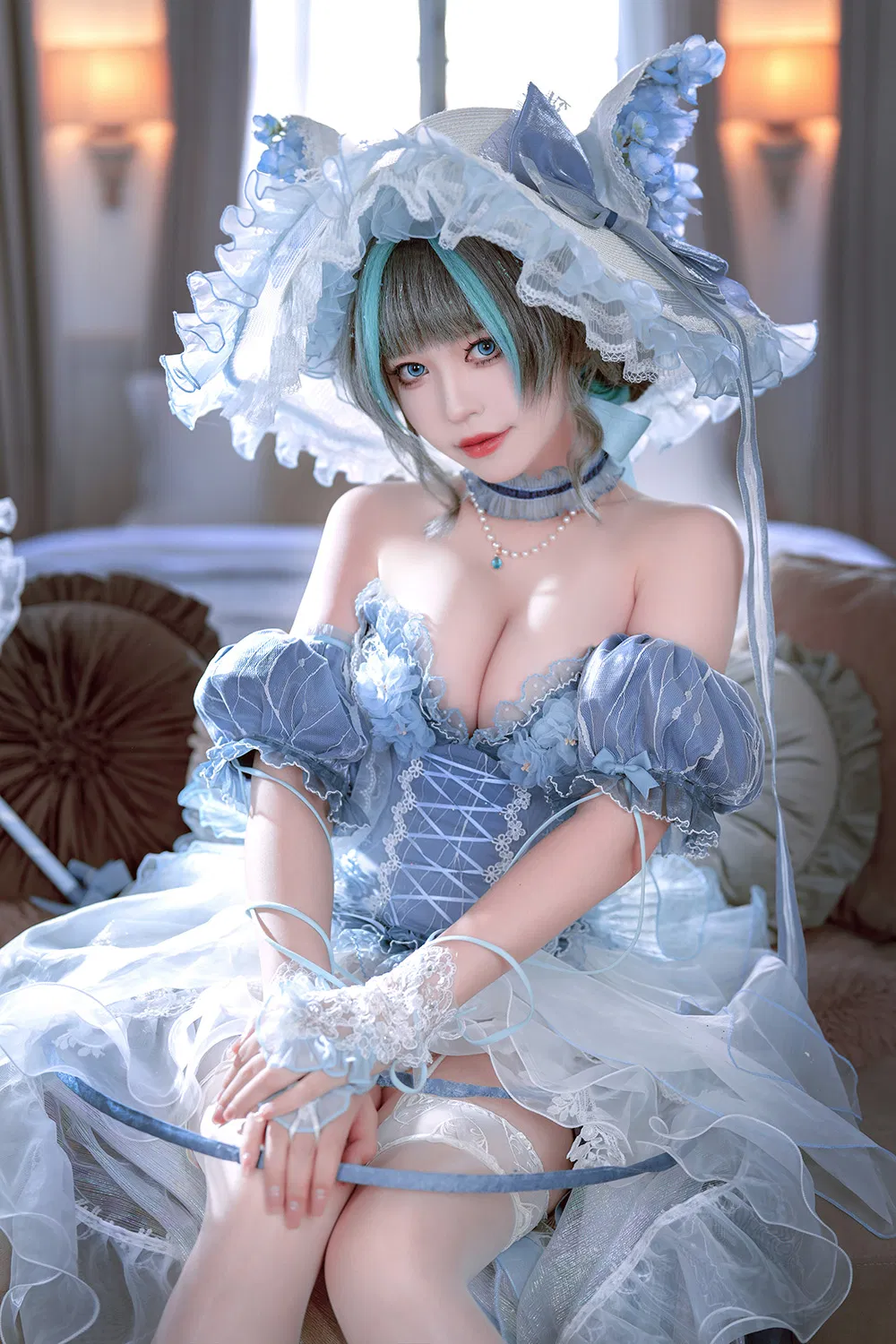 Coser「半半子cos仪玄」这条线, 免费图和打包两条路我各走了一趟